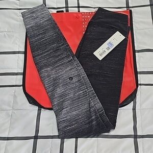 * NWT Lululemon Varsa Tight 28" lab  Aurora Glow Jacquard Black Obsidia  Size 4